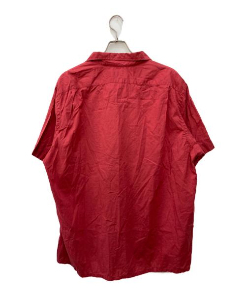 POLO RALPH LAUREN（ポロ・ラルフローレン）POLO RALPH LAUREN (ポロ・ラルフローレン) 開襟シャツ CLASSIC FIT レッド サイズ:XXLの古着・服飾アイテム