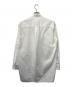 JIL SANDER (ジルサンダー) バンドカラーロングシャツ ホワイト サイズ:34：17000円