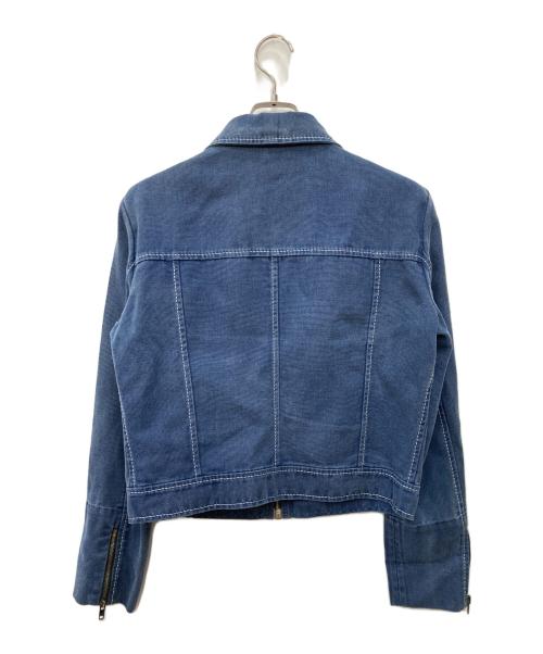 CELINE（セリーヌ）CELINE (セリーヌ) ジップジャケット インディゴ サイズ:42の古着・服飾アイテム