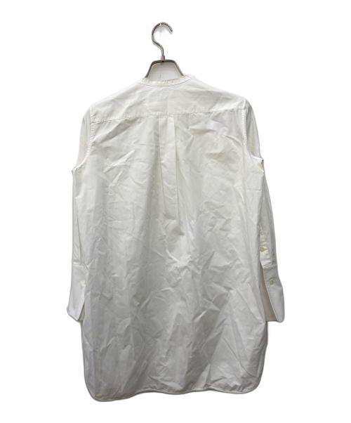 CELINE（セリーヌ）CELINE (セリーヌ) バンドカラータキシードシャツ ホワイト サイズ:40の古着・服飾アイテム