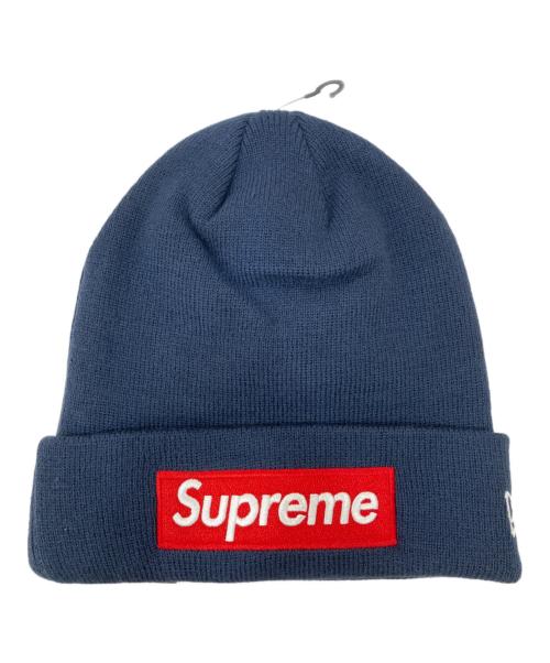 SUPREME（シュプリーム）Supreme (シュプリーム) Box Logo Beanie ネイビー 未使用品の古着・服飾アイテム