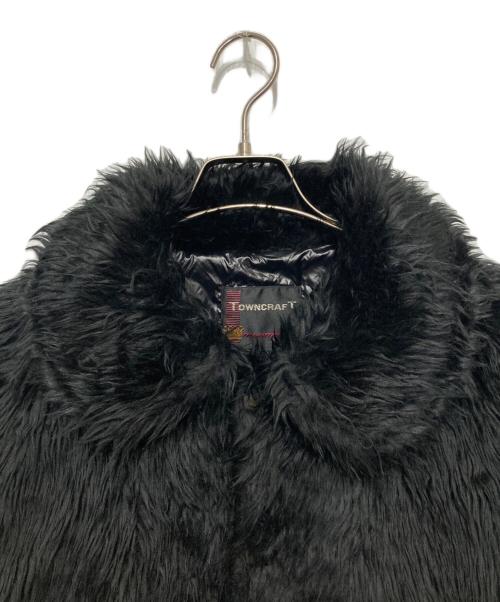 TOWN CRAFT（タウンクラフト）TOWN CRAFT (タウンクラフト) BEAUTY&YOUTH (ビューティーアンドユース) ファージャケット ブラック サイズ:不明の古着・服飾アイテム