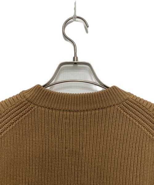 BATONER（バトナ―）BATONER (バトナ―) 6(ROKU) BEAUTY&YOUTH (ロク ビューティーアンドユース) 別注 リブニットベスト ブラウン サイズ:FREEの古着・服飾アイテム