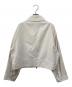 SALON adam et rope' (サロンアダムエロペ) ビンテージライクジップブルゾン アイボリー サイズ:FREE：6000円