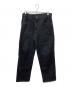 prison blue（プリズンブルー）の古着「ダブルニーパンツ」｜ブラック