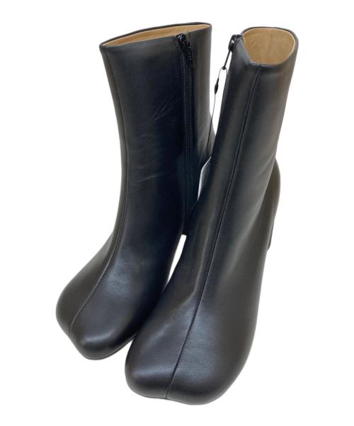 MM6 Maison Margiela（エムエムシックスメゾンマルジェラ）MM6 Maison Margiela (エムエムシックスメゾンマルジェラ) ショートブーツ ブラック サイズ:40 未使用品の古着・服飾アイテム