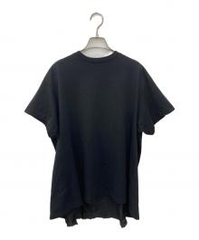 MM6 Maison Margiela（エムエムシックスメゾンマルジェラ）の古着「半袖カットソー」｜ブラック