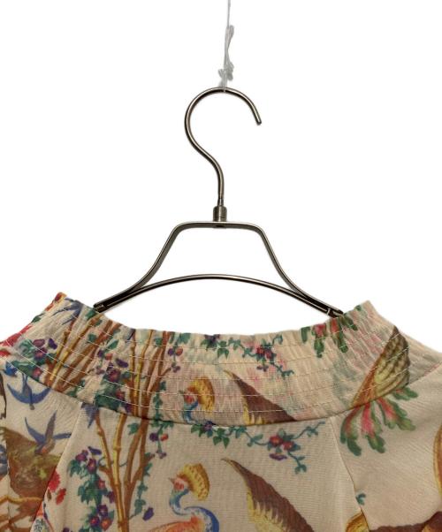 VIVIENNE TAM（ヴィヴィアンタム）VIVIENNE TAM (ヴィヴィアンタム) 総柄ブラウス ベージュ サイズ:2の古着・服飾アイテム