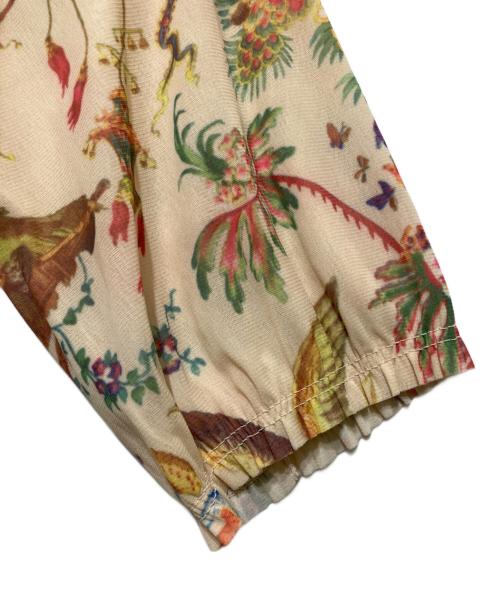 VIVIENNE TAM（ヴィヴィアンタム）VIVIENNE TAM (ヴィヴィアンタム) 総柄ブラウス ベージュ サイズ:2の古着・服飾アイテム