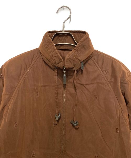 Burberry's（バーバリー）Burberry's (バーバリーズ) 刺繍中綿コート ブラウン サイズ:SIZE 7の古着・服飾アイテム