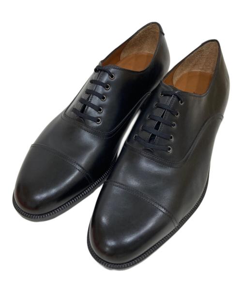 Salvatore Ferragamo（サルヴァトーレ フェラガモ）Salvatore Ferragamo (サルヴァトーレ フェラガモ) ストレートチップシューズ ブラック サイズ:SIZE 8の古着・服飾アイテム