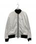 ARMANI EXCHANGE（アルマーニ エクスチェンジ）の古着「リバーシブルジャケット」｜ブラック×ホワイト