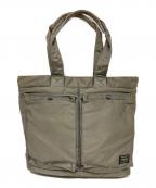 PORTERポーター）の古着「トートバッグ」｜グリーン
