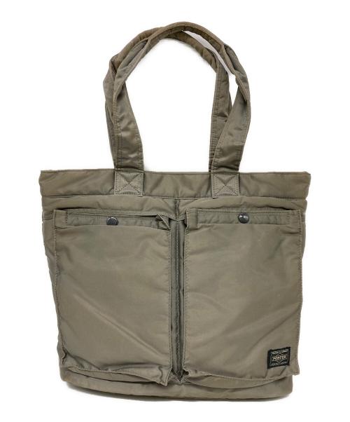 PORTER（ポーター）PORTER (ポーター) トートバッグ グリーンの古着・服飾アイテム