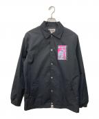 A BATHING APEア ベイシング エイプ）の古着「コーチジャケット」｜ブラック