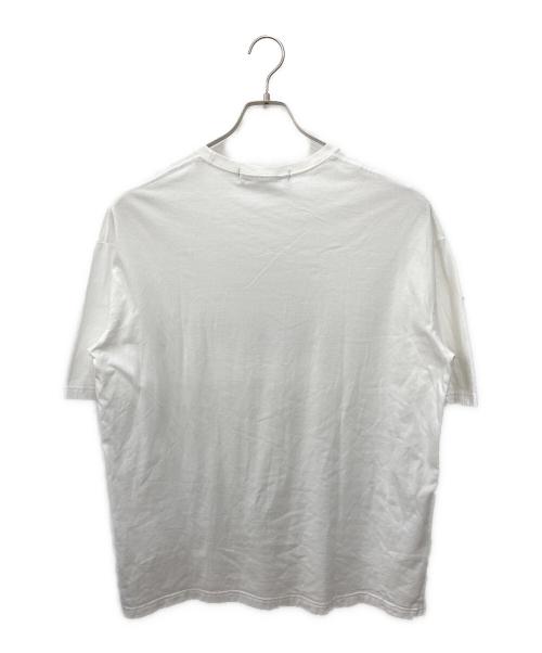 GROUND Y（グラウンドワイ）GROUND Y (グラウンドワイ) パッチワークデザインTシャツ ホワイト サイズ:4の古着・服飾アイテム