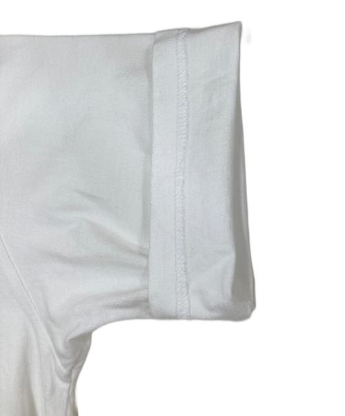 GROUND Y（グラウンドワイ）GROUND Y (グラウンドワイ) パッチワークデザインTシャツ ホワイト サイズ:4の古着・服飾アイテム