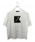GROUND Y（グラウンドワイ）の古着「パッチワークデザインTシャツ」｜ホワイト