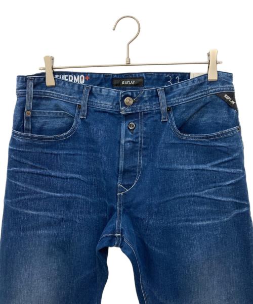 REPLAY（リプレイ）REPLAY (リプレイ) thermo+ デニムパンツ インディゴ サイズ:SIZE 78.5cm (W31) 未使用品の古着・服飾アイテム