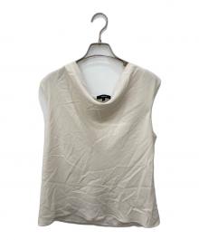 theory（セオリー）の古着「SS COWL TOP ブラウス」｜ベージュ