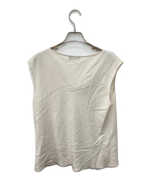 theory（セオリー）theory (セオリー) SS COWL TOP ブラウス ベージュ サイズ:Ｓの古着・服飾アイテム