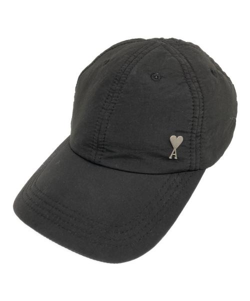 AMI PARIS（アミ パリス）AMI PARIS (アミ パリス) キャップ ブラックの古着・服飾アイテム
