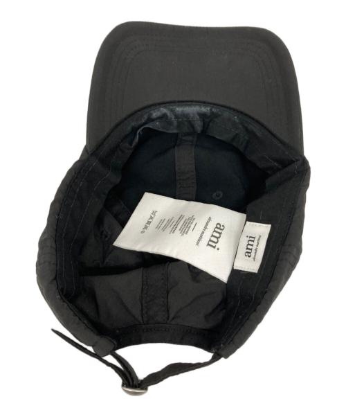 AMI PARIS（アミ パリス）AMI PARIS (アミ パリス) キャップ ブラックの古着・服飾アイテム