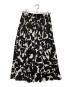 UNITED ARROWS TOKYO（ユナイテッドアローズトウキョウ）の古着「サテン プリント スカート」｜ブラック