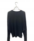 Spick and Spanスピック＆スパン）の古着「コンフォートドルマンプルオーバー」｜ブラック