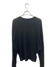 Spick and Span（スピック＆スパン）の古着「コンフォートドルマンプルオーバー」｜ブラック