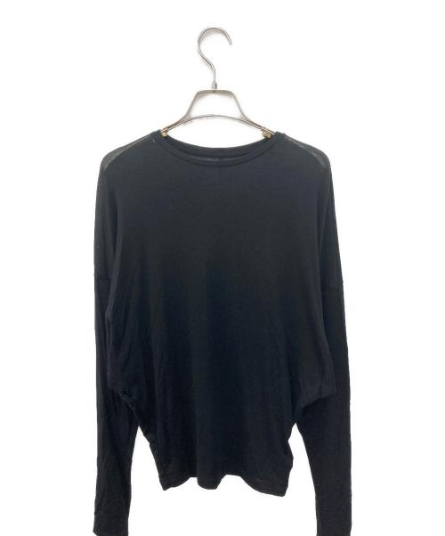 Spick and Span（スピック＆スパン）Spick and Span (スピック＆スパン) コンフォートドルマンプルオーバー ブラック サイズ:FREE 未使用品の古着・服飾アイテム
