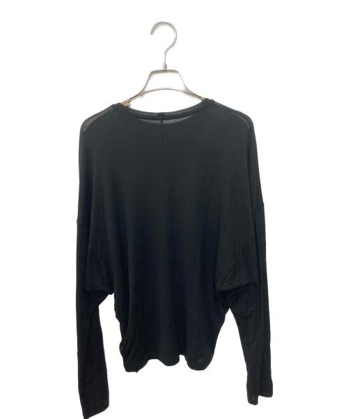 Spick and Span（スピック＆スパン）Spick and Span (スピック＆スパン) コンフォートドルマンプルオーバー ブラック サイズ:FREE 未使用品の古着・服飾アイテム