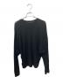 Spick and Span (スピック＆スパン) コンフォートドルマンプルオーバー ブラック サイズ:FREE 未使用品：4000円
