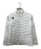 DECENTデサント）の古着「モバイルサーモ 中わたジャケット」｜ホワイト