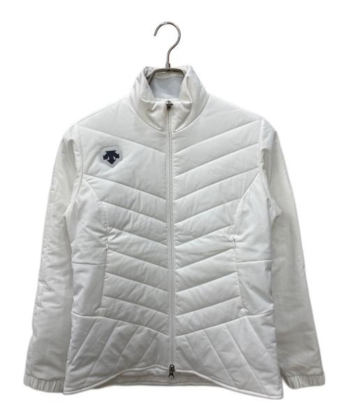 DECENT（デサント）DECENT (デサント) モバイルサーモ 中わたジャケット ホワイト サイズ:Mの古着・服飾アイテム