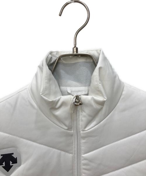 DECENT（デサント）DECENT (デサント) モバイルサーモ 中わたジャケット ホワイト サイズ:Mの古着・服飾アイテム