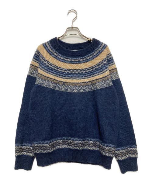 OLD JOE & Co.（オールドジョー）OLD JOE & Co. (オールドジョー) ノルディックセーター ネイビー サイズ:SIZE 38の古着・服飾アイテム