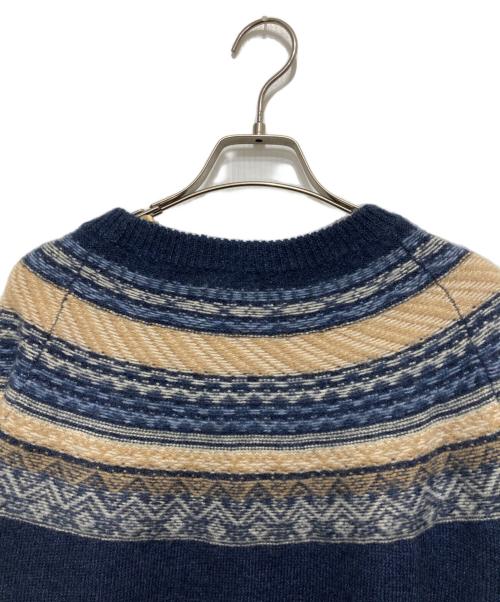 OLD JOE & Co.（オールドジョー）OLD JOE & Co. (オールドジョー) ノルディックセーター ネイビー サイズ:SIZE 38の古着・服飾アイテム