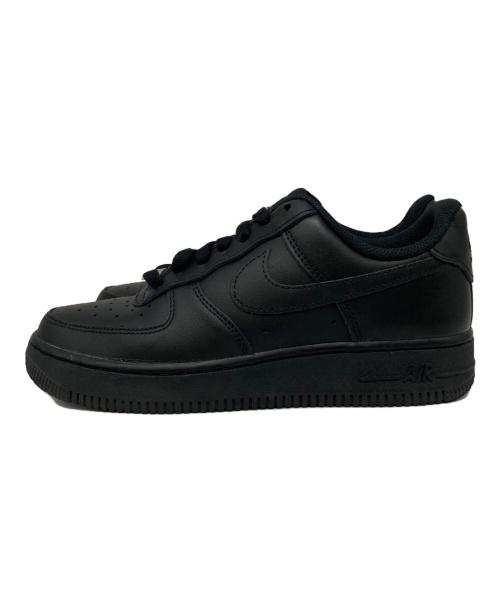 NIKE（ナイキ）NIKE (ナイキ) WMNS AIR FORCE 1 '07 ブラック サイズ:24㎝の古着・服飾アイテム