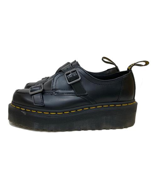 Dr.Martens（ドクターマーチン）Dr.Martens (ドクターマーチン) QUAD CREEPERS SIDNEY DBL MONK ブラック サイズ:24㎝の古着・服飾アイテム
