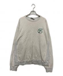 BlackEyePatch（ブラックアイパッチ）の古着「B EMBLEM CREW SWEAT」｜グレー