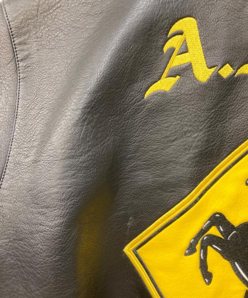 A FEW GOOD KIDS（アフューグッドキッズ）A FEW GOOD KIDS (アフューグッドキッズ) PUレザーRACING LEATHER JACKET ブラック サイズ:Lの古着・服飾アイテム