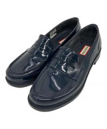 HUNTER（ハンター）の古着「コインローファー」｜ネイビー