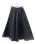 CELFORD（セルフォード）の古着「シアーフレアスカート」｜ブラック