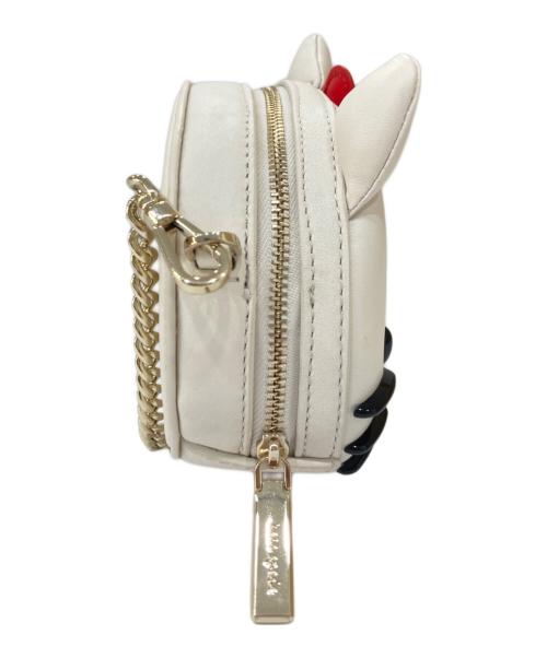 Kate Spade（ケイトスペード）Kate Spade (ケイトスペード) HELLO KITTY (ハローキティ) 3D Crossbody Bag アイボリー 未使用品の古着・服飾アイテム