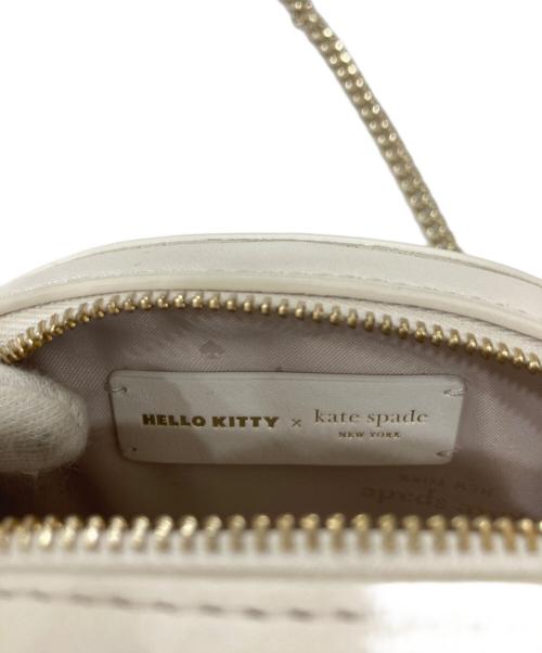 Kate Spade（ケイトスペード）Kate Spade (ケイトスペード) HELLO KITTY (ハローキティ) 3D Crossbody Bag アイボリー 未使用品の古着・服飾アイテム