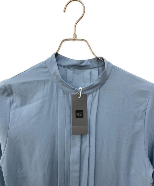 PLST（プラステ）PLST (プラステ) ウエストギャザーワンピース スカイブルー サイズ:S 未使用品の古着・服飾アイテム