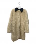 THROWスロー）の古着「ボアコート」｜ベージュ