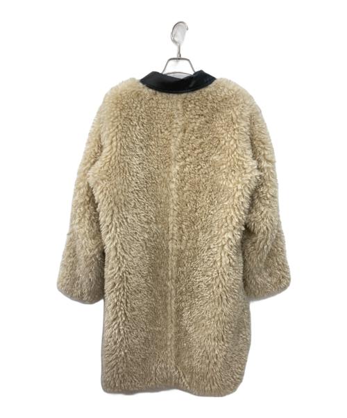 THROW（スロー）THROW (スロー) ボアコート ベージュ サイズ:1の古着・服飾アイテム