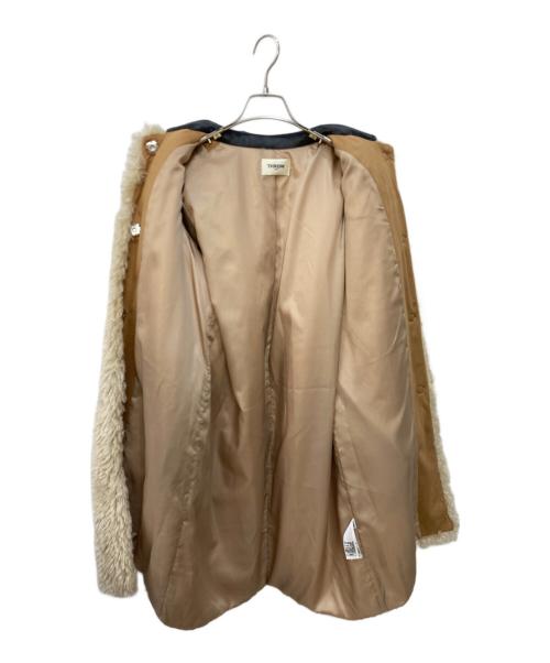 THROW（スロー）THROW (スロー) ボアコート ベージュ サイズ:1の古着・服飾アイテム